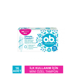 O.B. Pro Comfort Mini Tampon Light Days 16 Adet