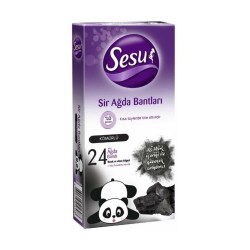 Sesu Sir Ağda Bandı Kömürlü 24'lü