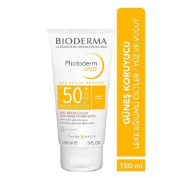 Bioderma Photoderm Spot SPF 50+ Leke Karşıtı Güneş Kremi 150 ml (S.K.T 09-2026)