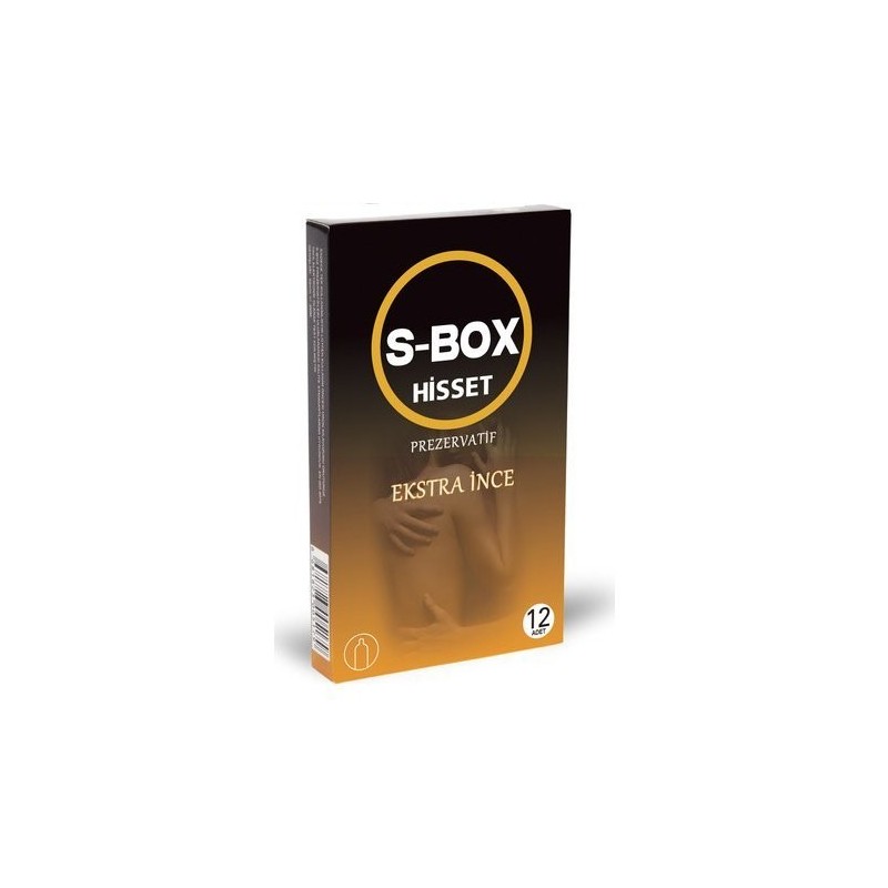 S-BOX Prezervatif Ekstra İnce 12 adet