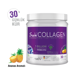 Suda Collagen + Probiyotik Ananas Aromalı Toz Kutu 300gr