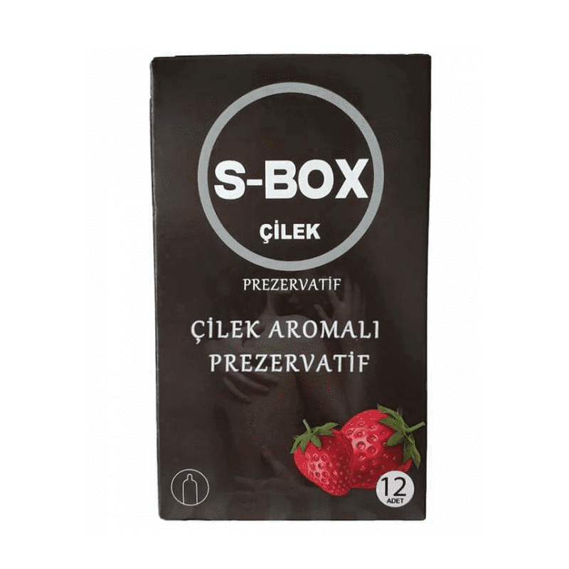S-BOX Prezervatif Strawberry 12 adet