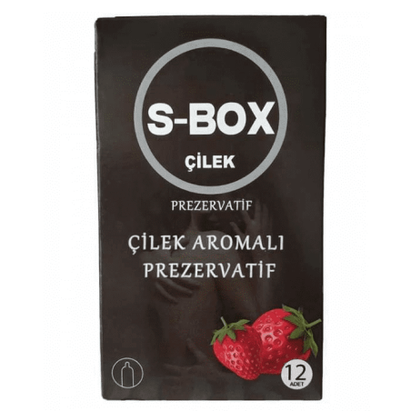 S-BOX Prezervatif Strawberry 12 adet