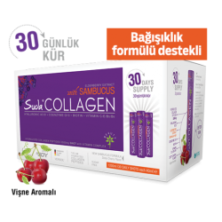 Suda Collagen Sambucus Vişne Flover 40ml x 30 Shot