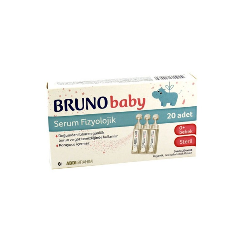 Bruno Serum Fizyolojik 5 ml x 20