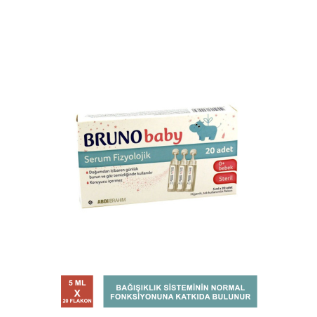 Bruno Serum Fizyolojik 5 ml x 20