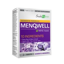 Suda Vitamin Vitamins Womens Formula MenoWell 60 Tablets
