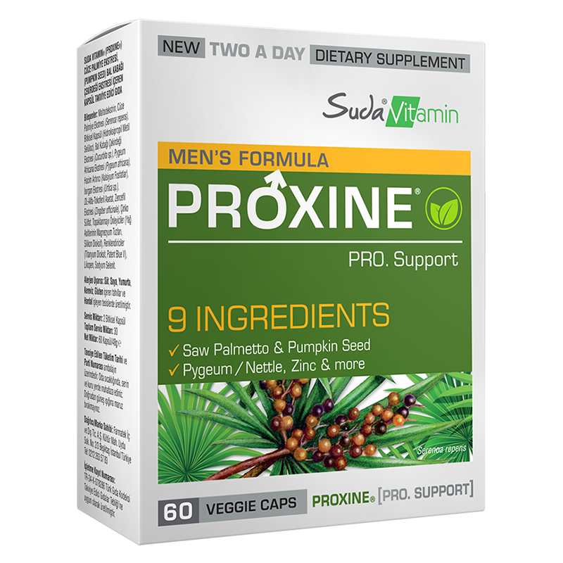 Suda Vitamin Vitamins Mens Formula Proxine Pro Support 60 Kapsül