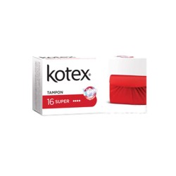 Kotex  Super Tampon 16'lı