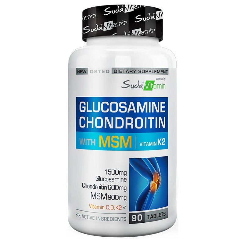 Suda Vitamin Vitamins Glucosamine Chondroitin MSM Vitamin K2 90 Tablet Suda Vitamin Vitamins Glucosamine Chondroitin MSM Vitamin K2 90 Tablet