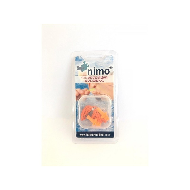 Nimo Yumuşak İpli Silikon Kulak Tıkayıcı