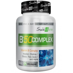 Suda Vitamin Vitamins B-50 Complex 60 Vegi Kapsül