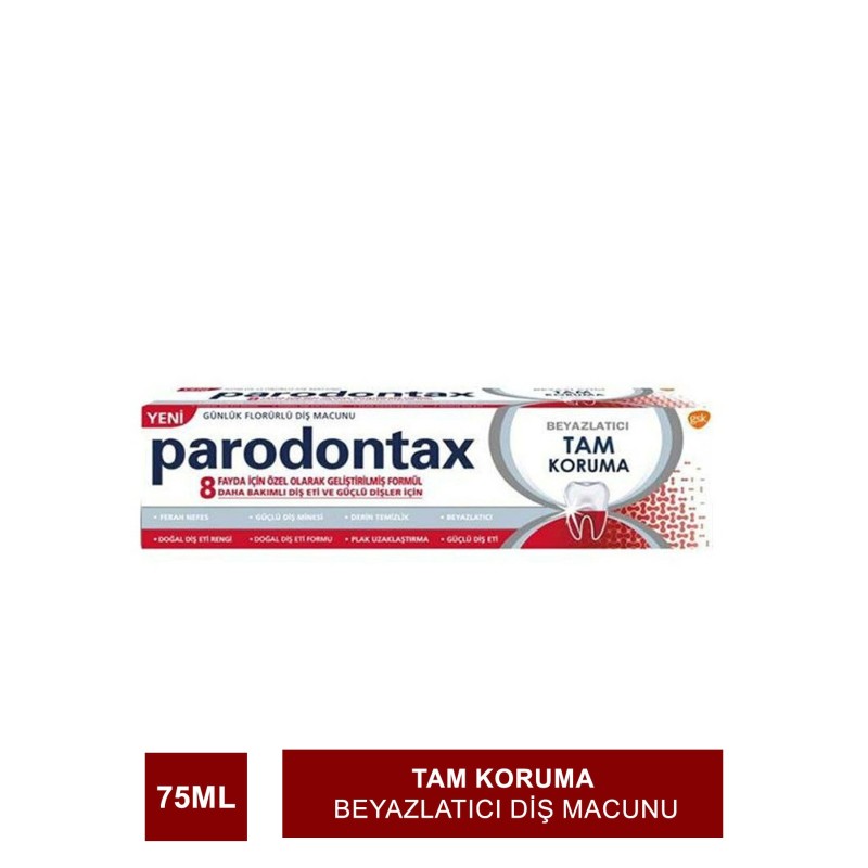 Parodontax Tam Koruma Beyazlatıcı Diş Macunu 75 ml