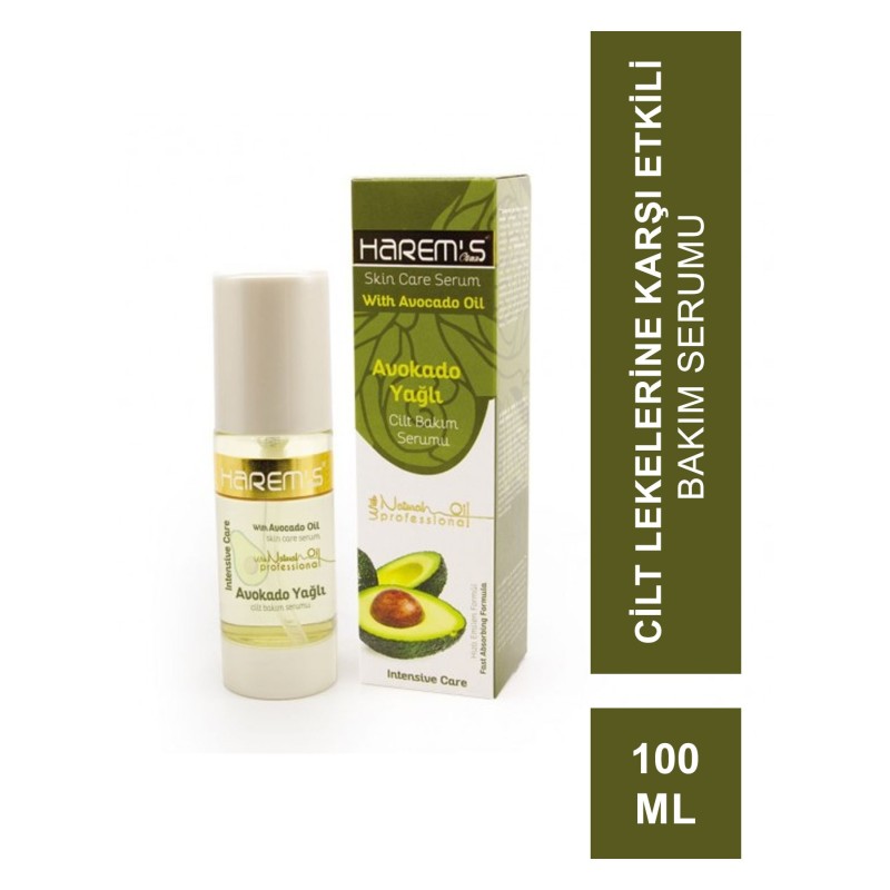 Harem's Avokado Yağlı Cilt Bakım Serumu 100ML