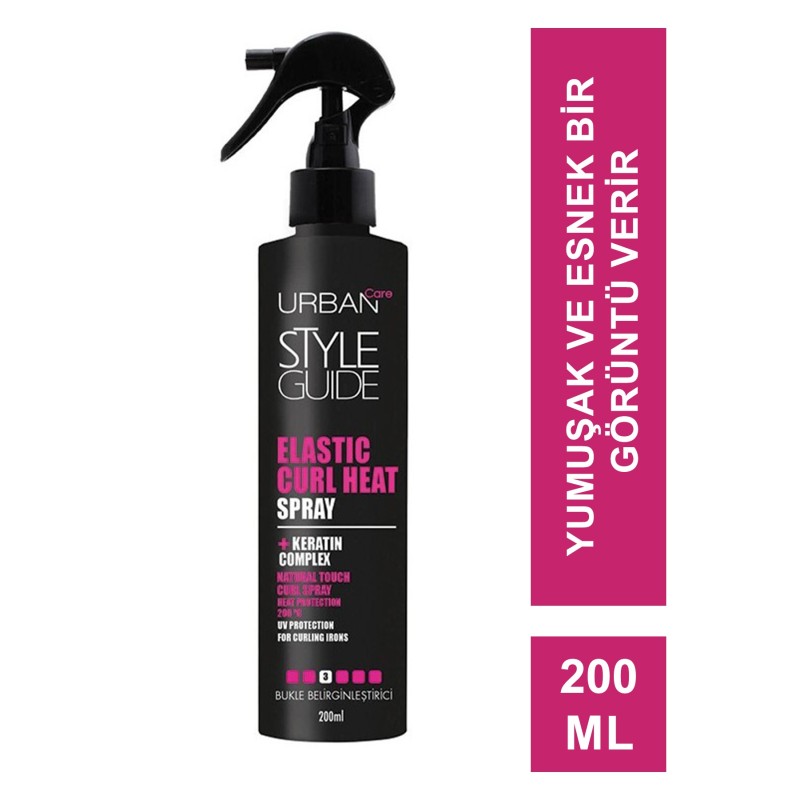 Urban Care Style Guide Elastic Curl Gazsız Saç Spreyi 200 ml