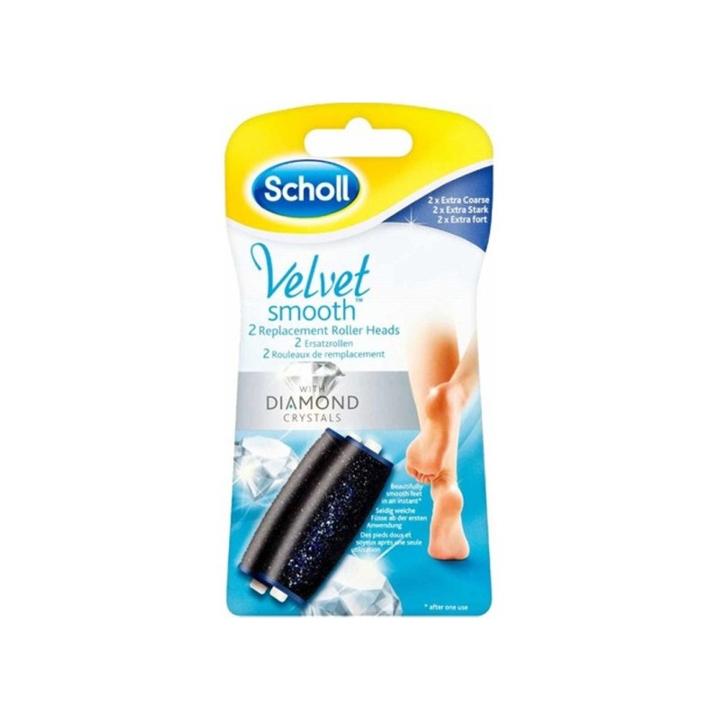 Scholl Velvet Smooth Elmas Taneli 2li Yedek Başlık