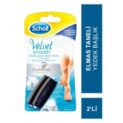 Scholl Velvet Smooth Elmas Taneli 2li Yedek Başlık