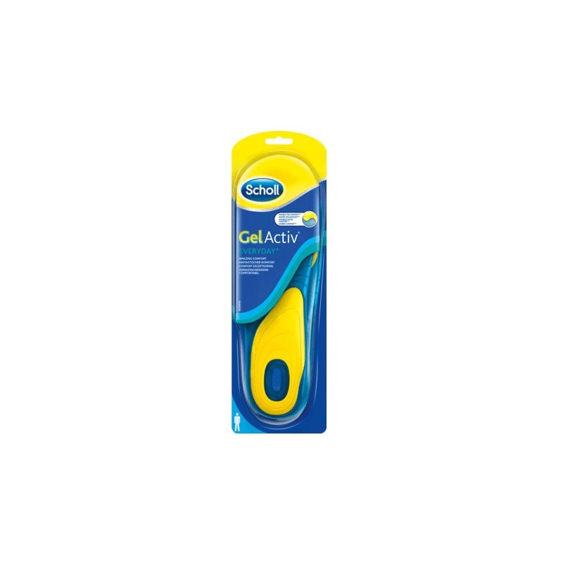 Scholl GelActiv Günlük Ayakkabı Tabanlığı Erkekler İçin