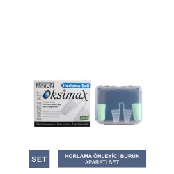 Minion Oksimax Horlama Önleyici Burun Aparatı Seti
