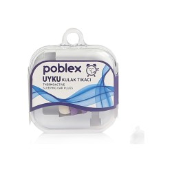 Poblex Uyku Kulak Tıkacı Thermoactive 1 Çift (2 Adet) Kutulu