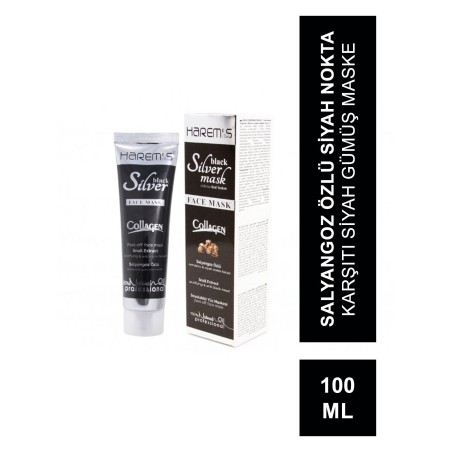Harem's Black Silver Mask Siyah Gümüş Maske 100 ML