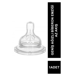 Wee Baby Geniş Ağızlı Biberon Emziği Az Akış No:1 828