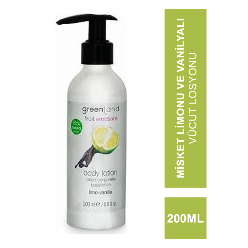 Greenland Body Lotion Lime - Vanilla 200 ml
