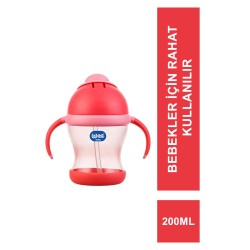 Wee Baby Kulplu Pipetli Bardak 6+Ay 200 ml ( 170 )