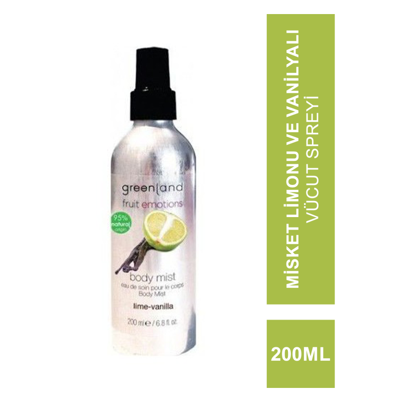 Greenland Body Mist Lime - Vanilla 200 ml