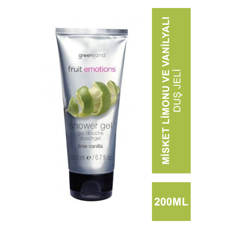 Greenland Shower Gel Lime - Vanilla 200 ml