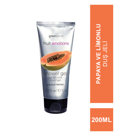 Greenland Shower Gel Papaya - Lemon 200 ml