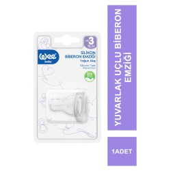 Wee Baby 822 Yuvarlak Uçlu Biberon Emziği No:3 Fiyatı ve Yorumları