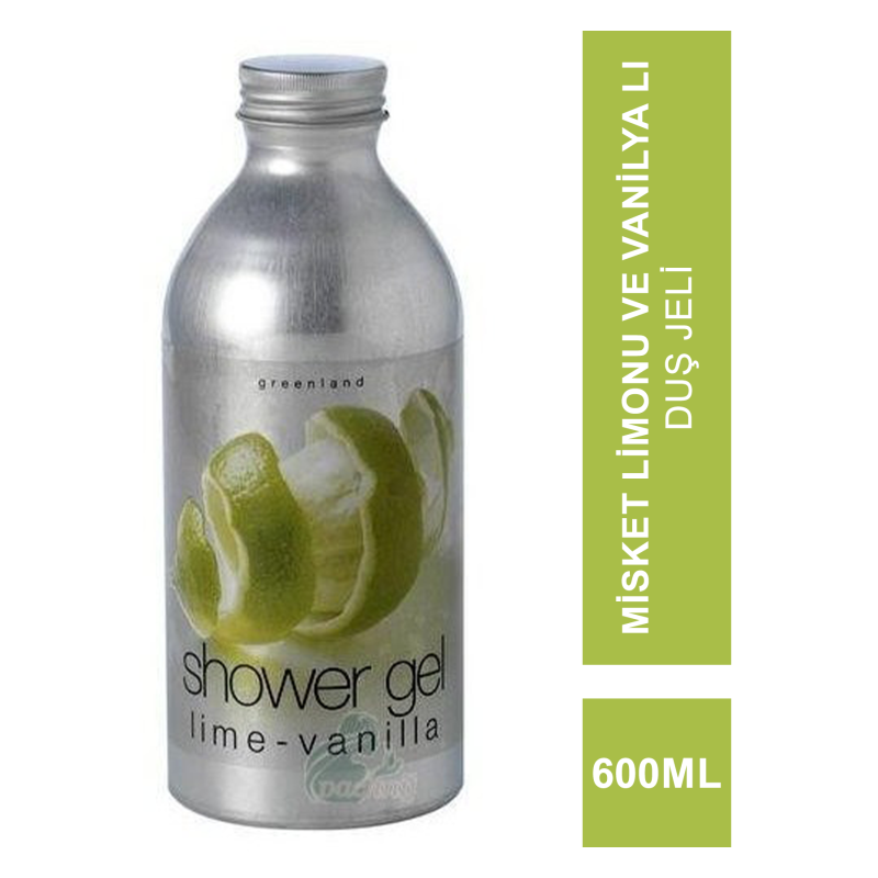 Greenland Shower Gel Lime - Vanilla 600 ml