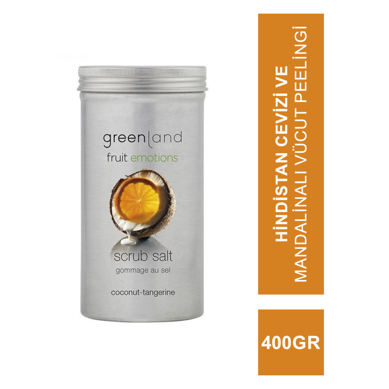 Greenland Scrub Salt Coconut - Tangerine 400 gr