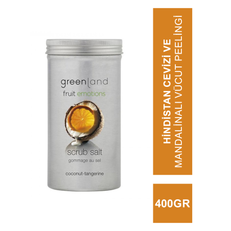 Greenland Scrub Salt Coconut - Tangerine 400 gr