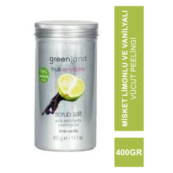 Greenland Scrub Salt Lime - Vanilla 400 gr