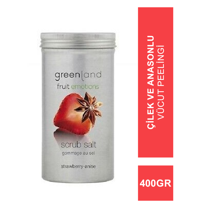 Greenland Scrub Salt Strawberry - Anisa 400 gr