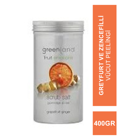 Greenland Scrub Salt Grapefruit - Ginger 400 gr
