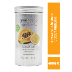 Greenland Scrub Salt Papaya - Limon 400 gr