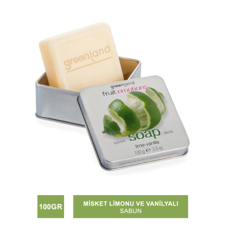 Greenland Soap Lime - Vanilla 100 gr