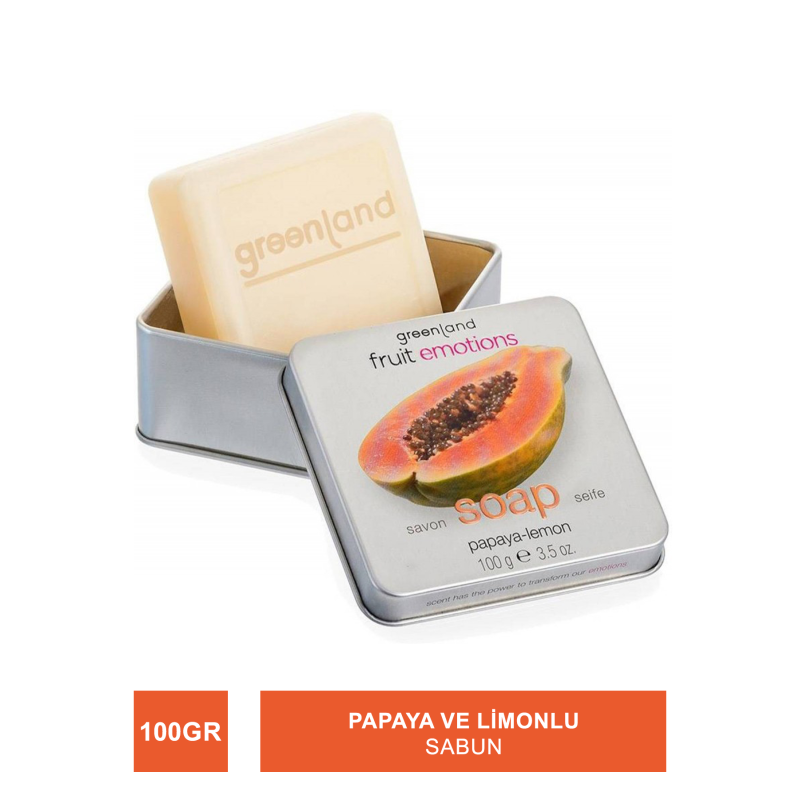 Greenland Soap Papaya - Lemon 100 gr