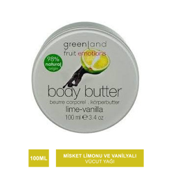Greenland Body Butter Lime - Vanilla 100 ml