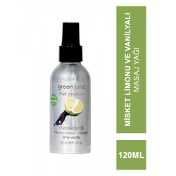 Greenland Massage Oil Lime - Vanilla 120 ml