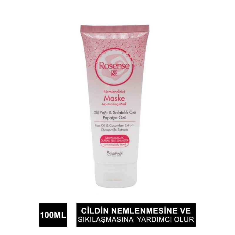 Rosense Nemlendirici Maske 100 ml Rosense Nemlendirici Maske 100 ml