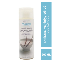 Greenland Milky Shower Foam Rice Milk - Vanilla 200 ml