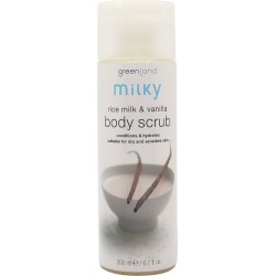 Greenland Body Scrub Rice Milk - Vanilla 200 ml