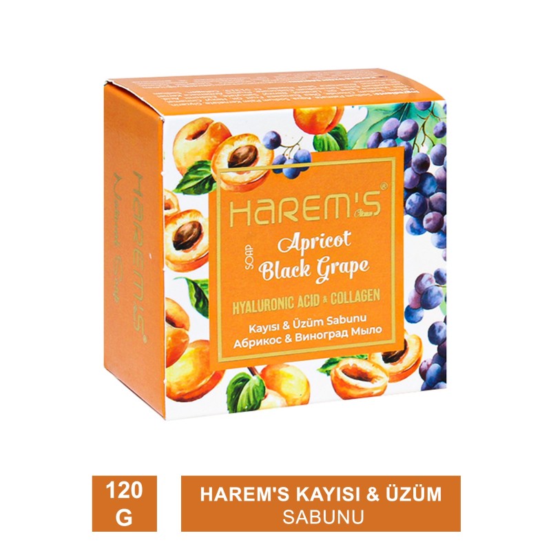 Harem's Kayısı & Üzüm Sabunu 120g