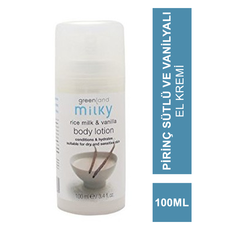 Grenland Milk Body Lotion Rice Milk - Vanilla 100 ml