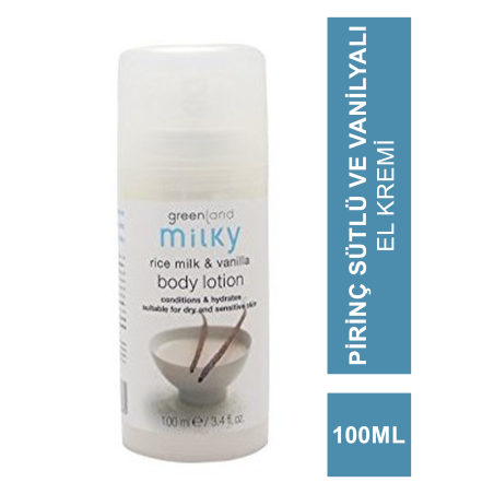 Grenland Milk Body Lotion Rice Milk - Vanilla 100 ml