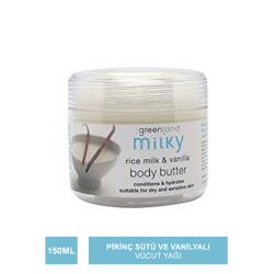 Grenland Milk Body Butter Rice Milk - Vanilla 150 ml